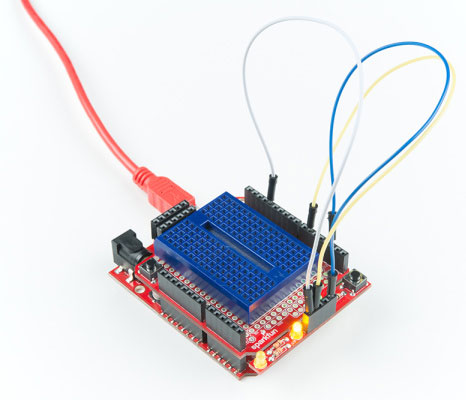 Image of SparkFun Arduino ProtoShield Hookup Guide