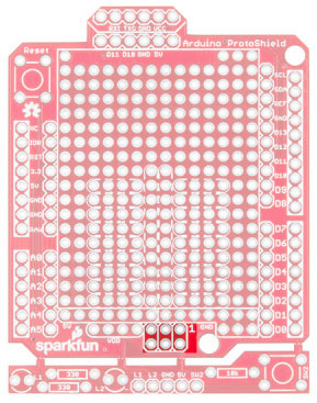 Image of SparkFun Arduino ProtoShield Hookup Guide