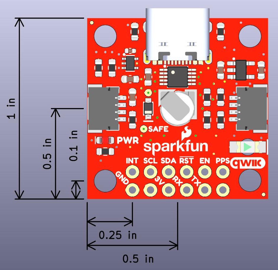 Image of SparkFun GPS Breakout (ZOE-M8Q and SAM-M8Q) Hookup Guide