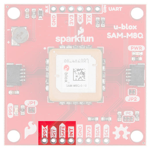 Image of SparkFun GPS Breakout (ZOE-M8Q and SAM-M8Q) Hookup Guide