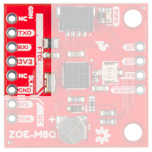 Image of SparkFun GPS Breakout (ZOE-M8Q and SAM-M8Q) Hookup Guide