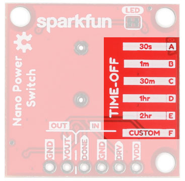 Image of TPL5110 Nano Power Timer Hookup Guide
