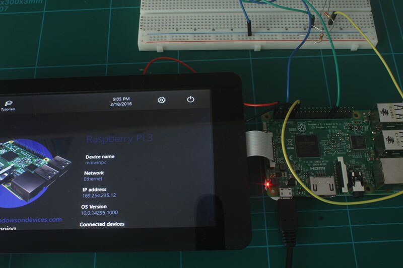 Figure 17: Boot up the Raspberry Pi