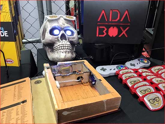 Image of Adafruit's ADABOX Display