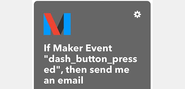 Amazon Dash Hack - Connecting to your IFTTT Account