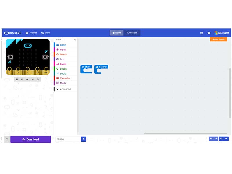getting started with micro:bit in education - maker... An Overview of Makecode and Getting Started With micro-bit