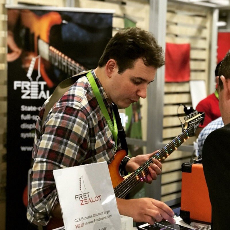 Image of the Fret Zealot booth