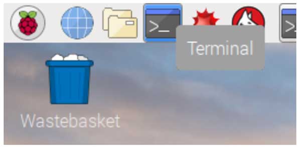 Image of The terminal icon