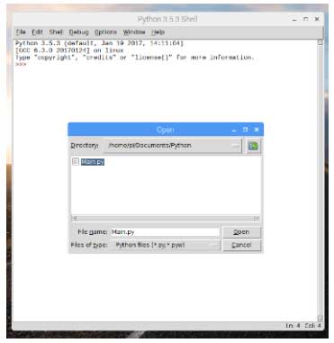 Running Programs via Python IDE