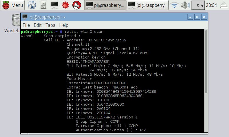 Image of the WiFi and Bluetooth Pi 3 - Figure 5