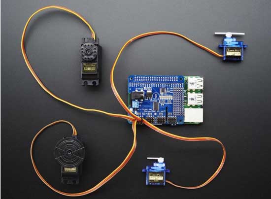 Adafruit 16-Channel PWM/Servo HAT