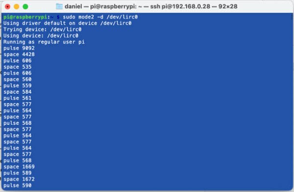 How to Send and Receive IR Signals with a Raspberry Pi