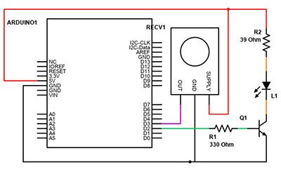 Detect Obstacles with an Arduino using an IR Sensor and LED