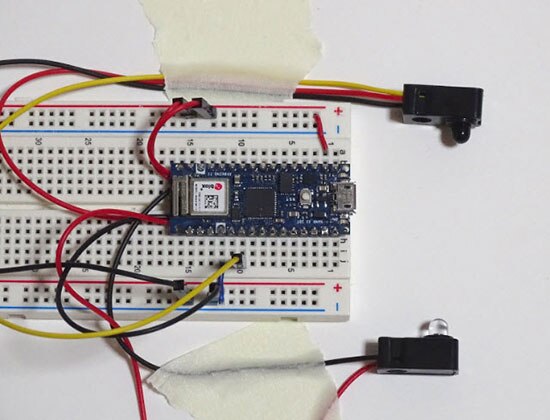 Add an IR Break-Beam Sensor to an Arduino Project for Object Detection