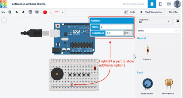 Getting Started with Tinkercad Circuits