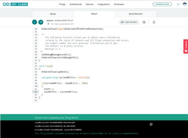 Getting Started with the Arduino IoT Cloud