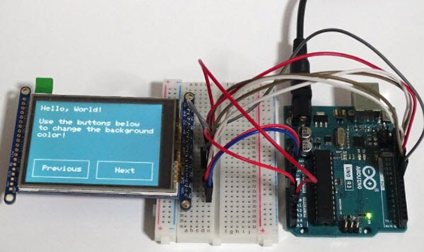 How to Use a Touchscreen with an Arduino