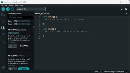 Arduino 2.1 IDE Overview