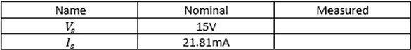 Blog #01: Basic Circuit and Measurement