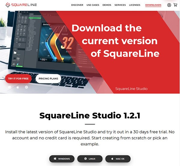 Design UIs for Embedded Projects with Squareline Studio