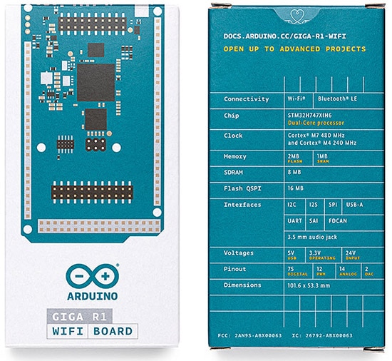 Meet the New Arduino Giga R1 WiFi