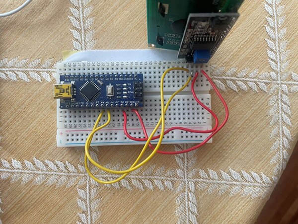 Using an LCD: An I2C Backpack with an LCD