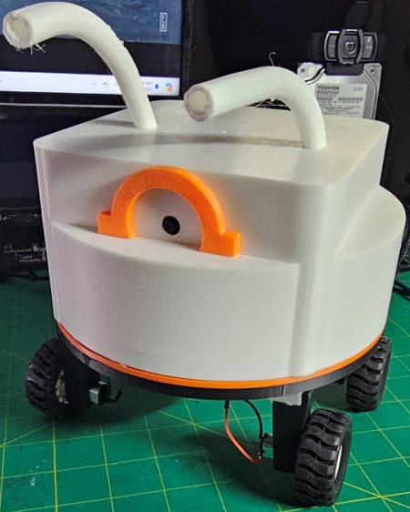 Decimal: A 3D-Printed ESP32-CAM Robot for Remote Monitoring