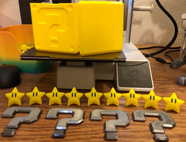 Celebrate Mario Day with 3D-Printed Super Stars!
