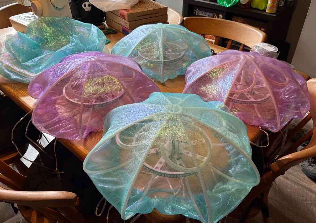 Image of Building A Swarm of Sound Reactive Jellyfish