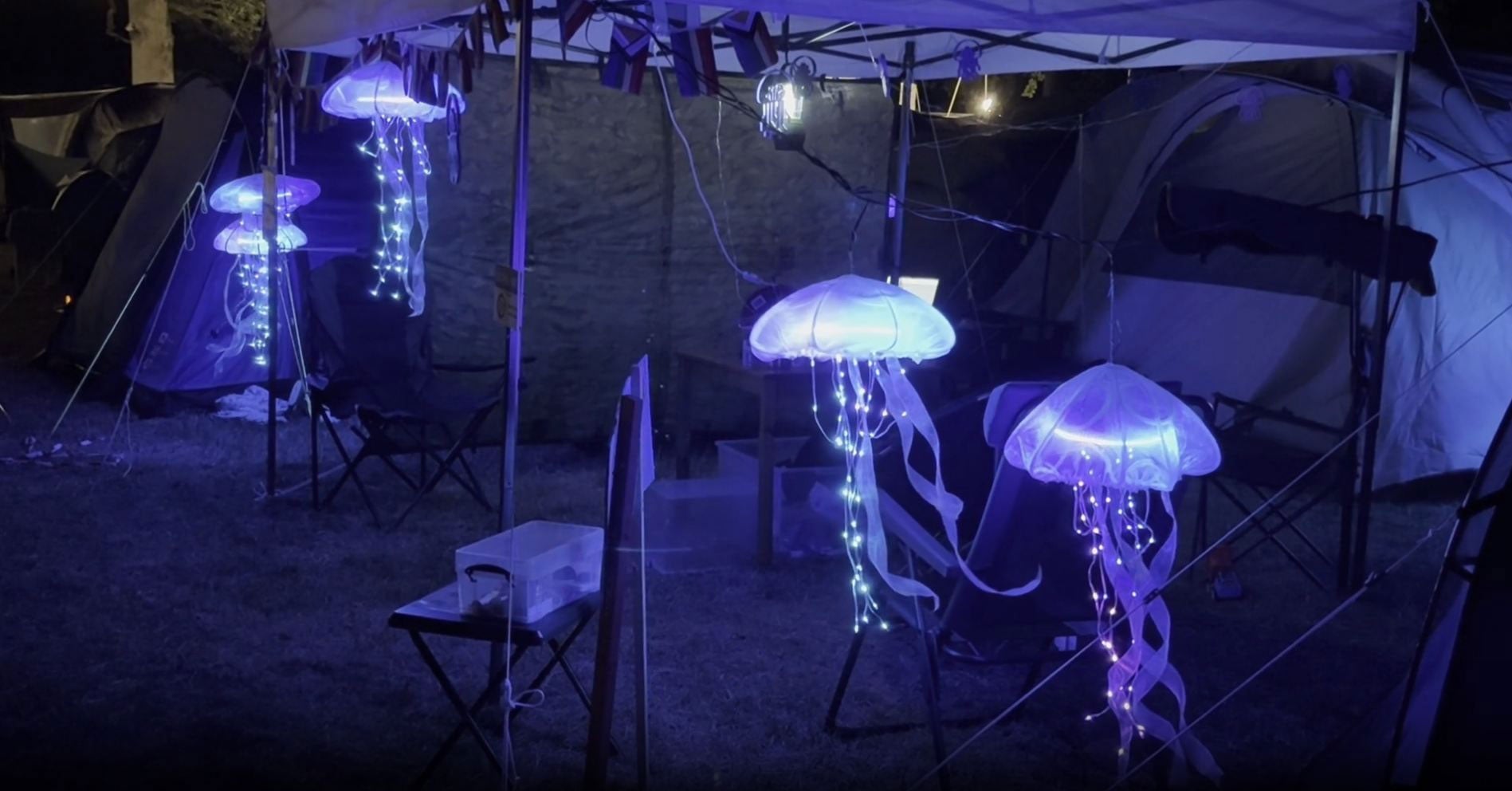 Image of Building A Swarm of Sound Reactive Jellyfish