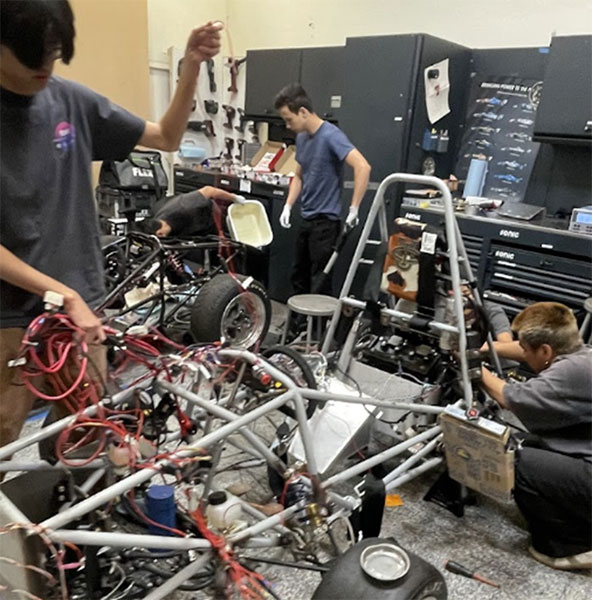 Image of FSAE Blog 2 - Building a Formula Car Connectors in a Wiring Harness