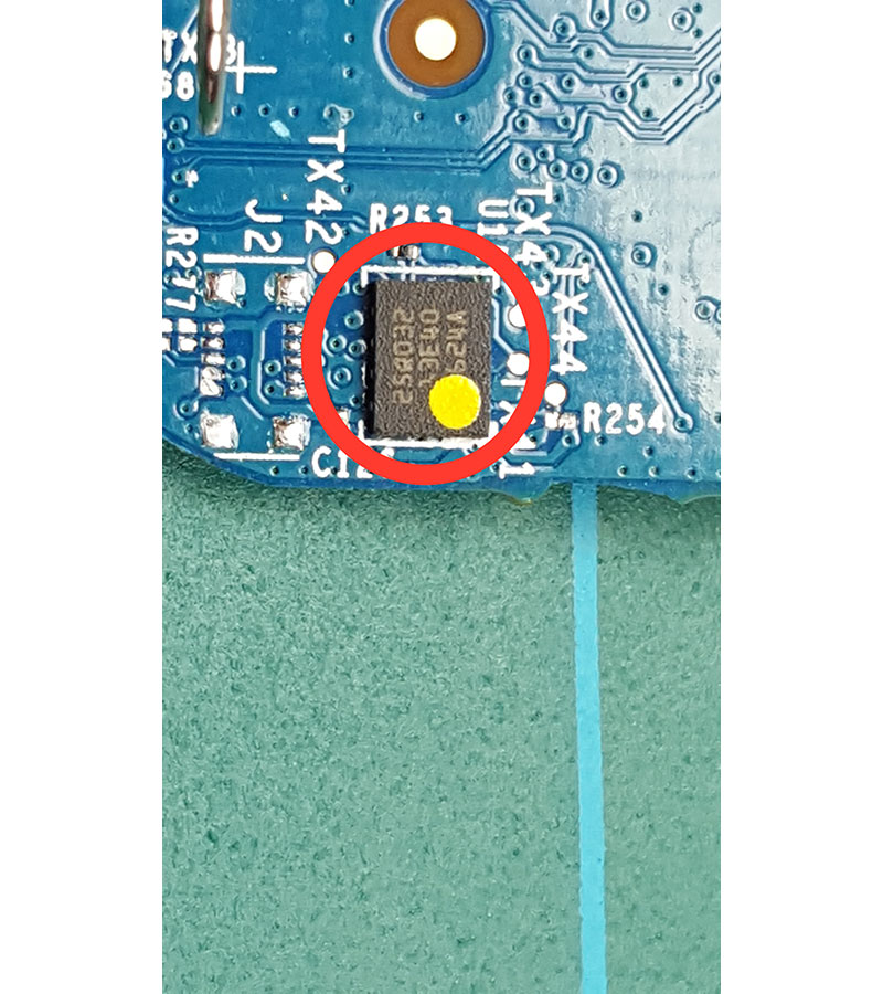 Micron Flash memory N25Q032