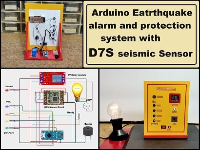 Arduino Earthquake Alarm and Protection System With D7S Seismic Sensor