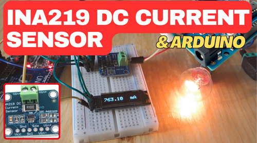Program Ina 219 Arduino Measure Real-Time Current with INA219 Sensor, Visuino & Arduino
