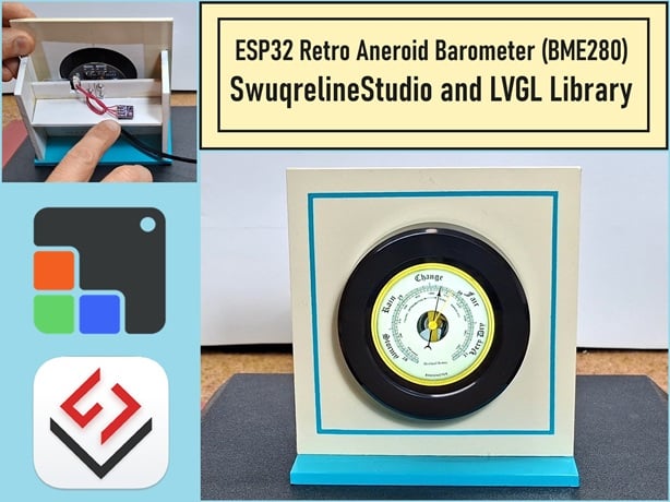 Barometer Digikey ESP32 Aneroid Barometer using Squareline Studio and LVGL on CrowPanel ...