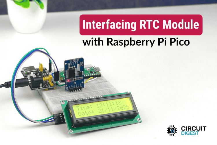 Interfacing Raspberry Pi Pico RTC DS3231 : Easy Setup Guide & Code
