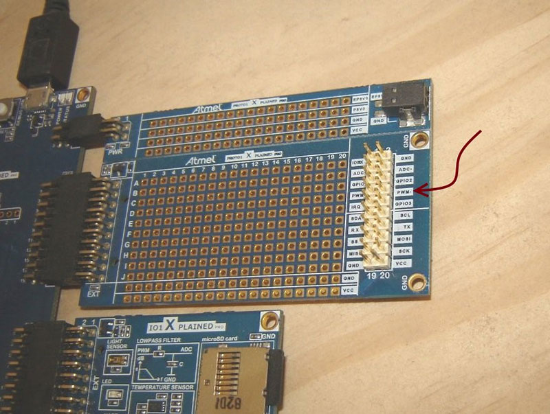 probe the negative output from PWM channel 0