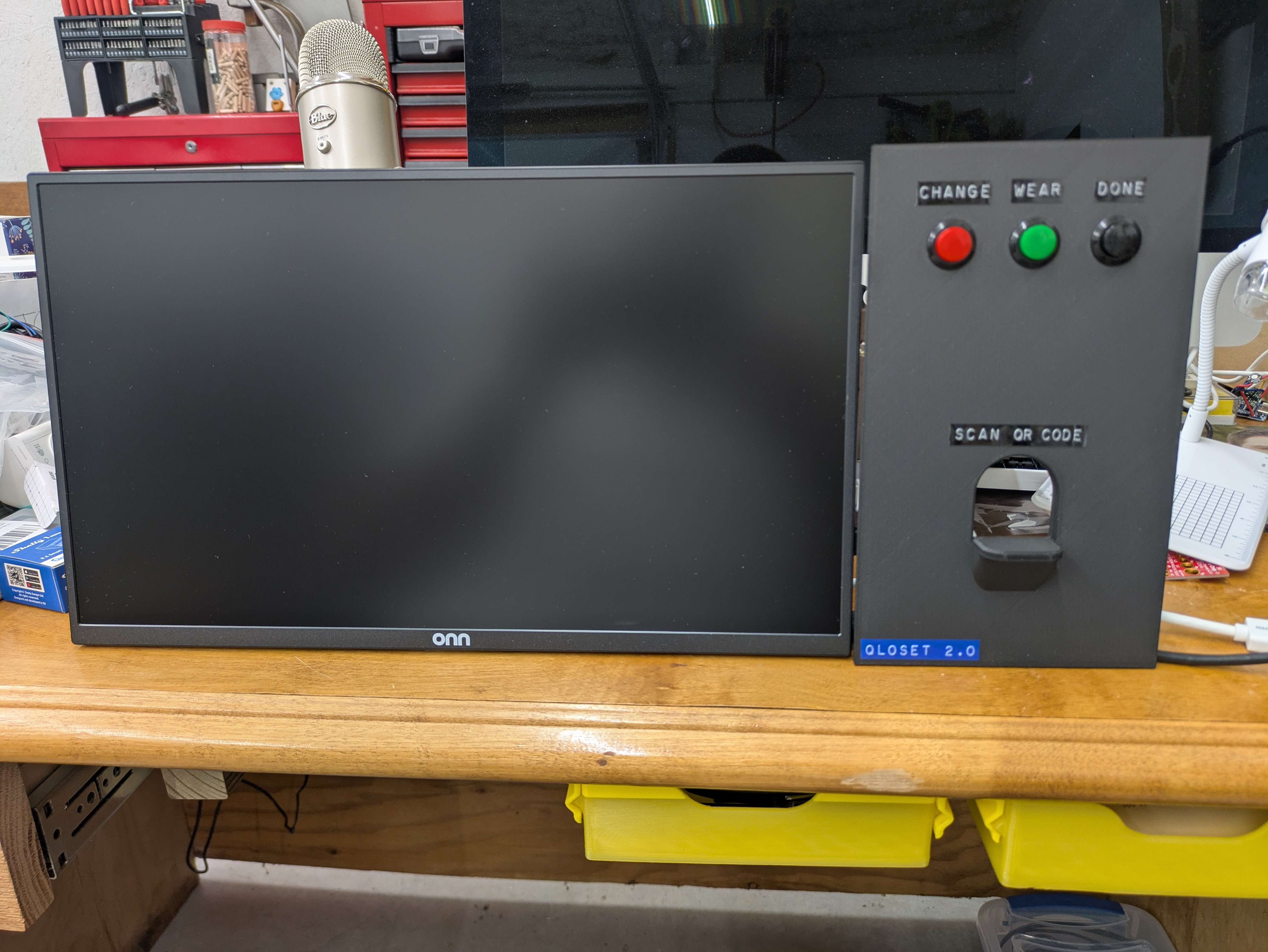 3D printed control panel